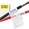 Самоламинирующийся маркер для провода и кабеля